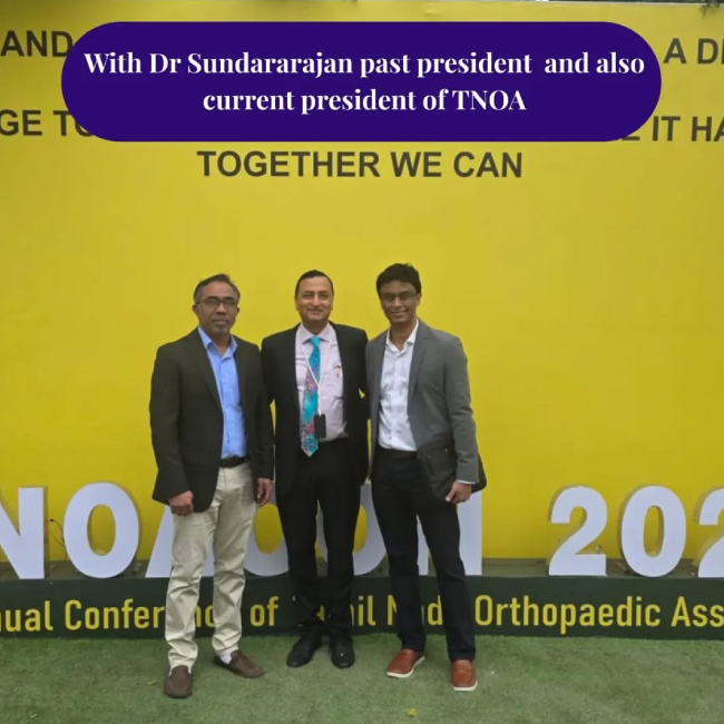 Dr Pradeep Moonot at APOA & TNOACON 2026 Congress