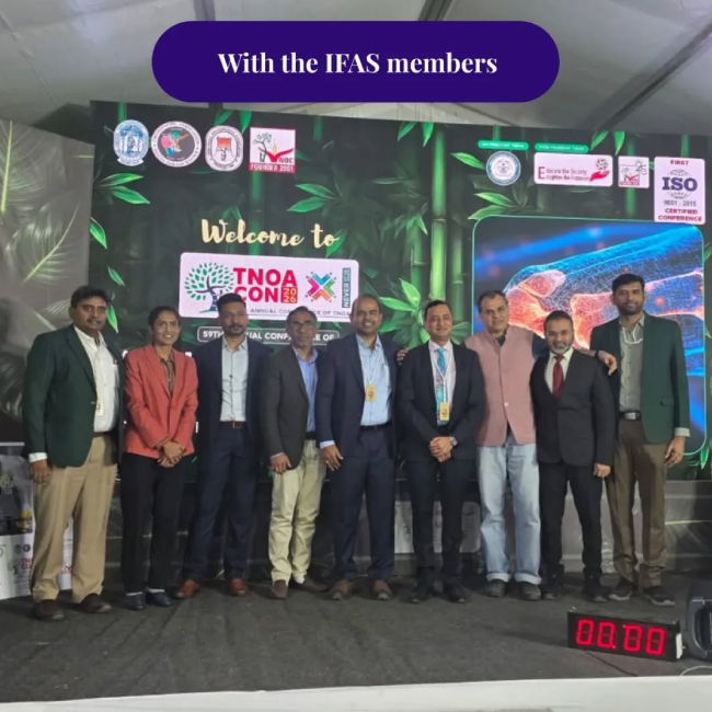 Dr Pradeep Moonot at APOA & TNOACON 2026 Congress