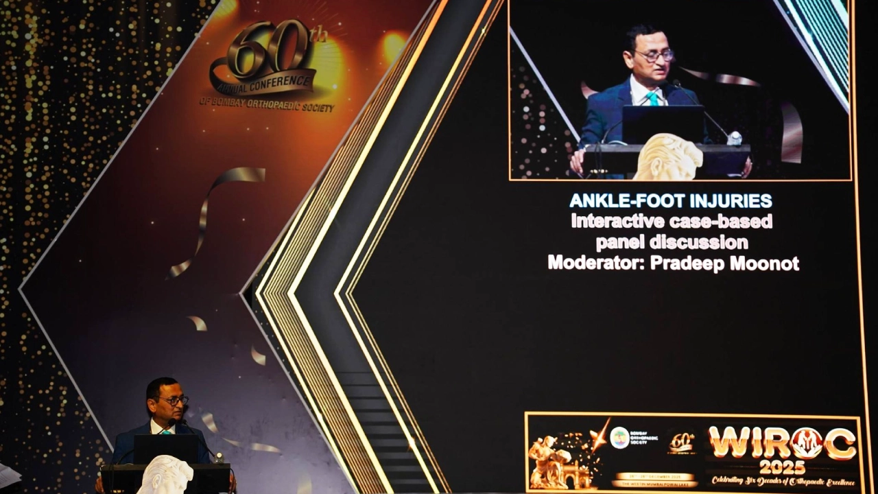 Dr. Pradeep Moonot at the 60th WIROC Conference | MFAC