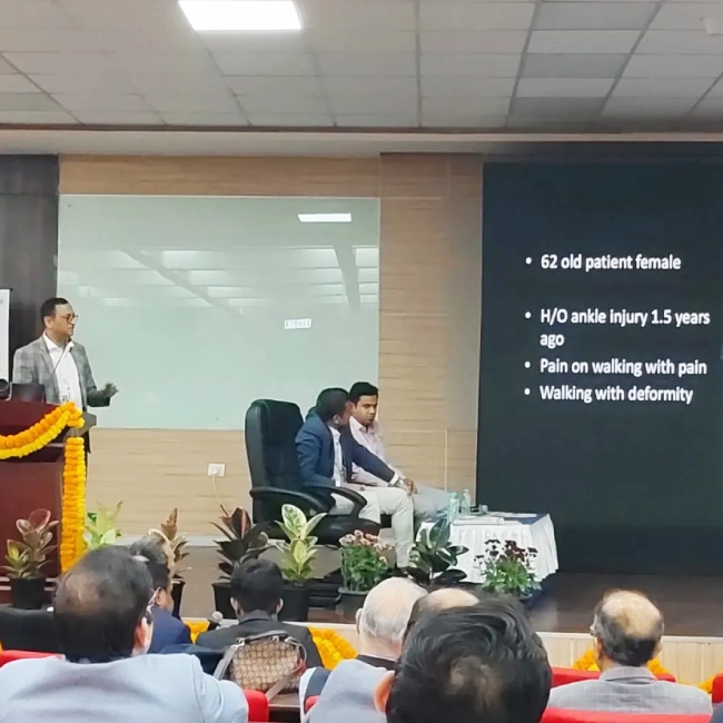 Dr. Pradeep Moonot Attends the Indo-US Foot & Ankle Course 2026