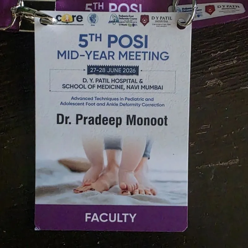 Dr. Pradeep Moonot at the 60th WIROC Conference | MFAC