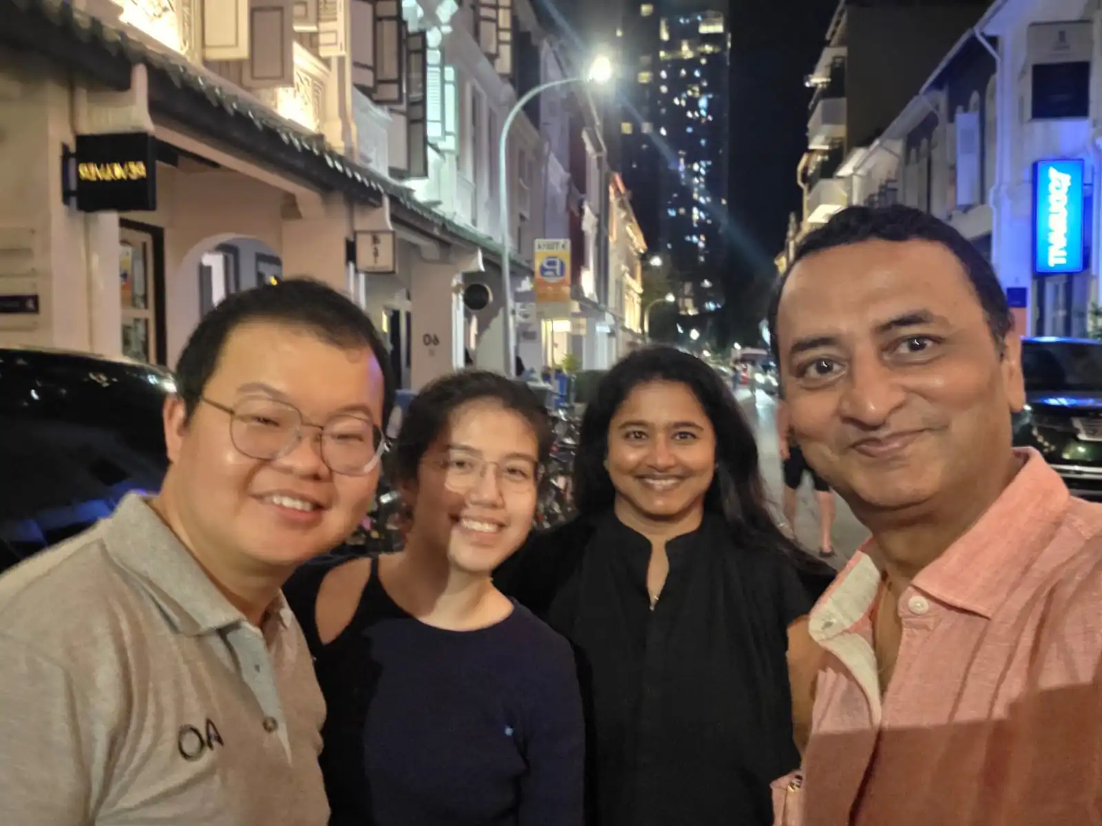 Dr. Pradeep Moonot with Foot and Ankle surgeons in Singapore