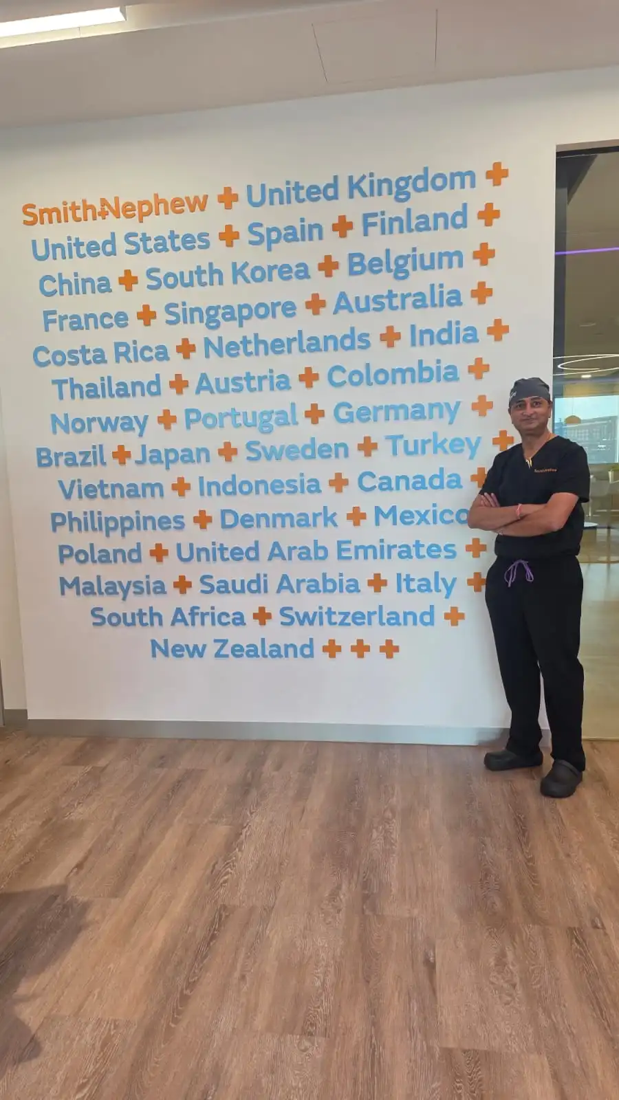 Dr. Pradeep Moonot at Smith+Nephew Academy
